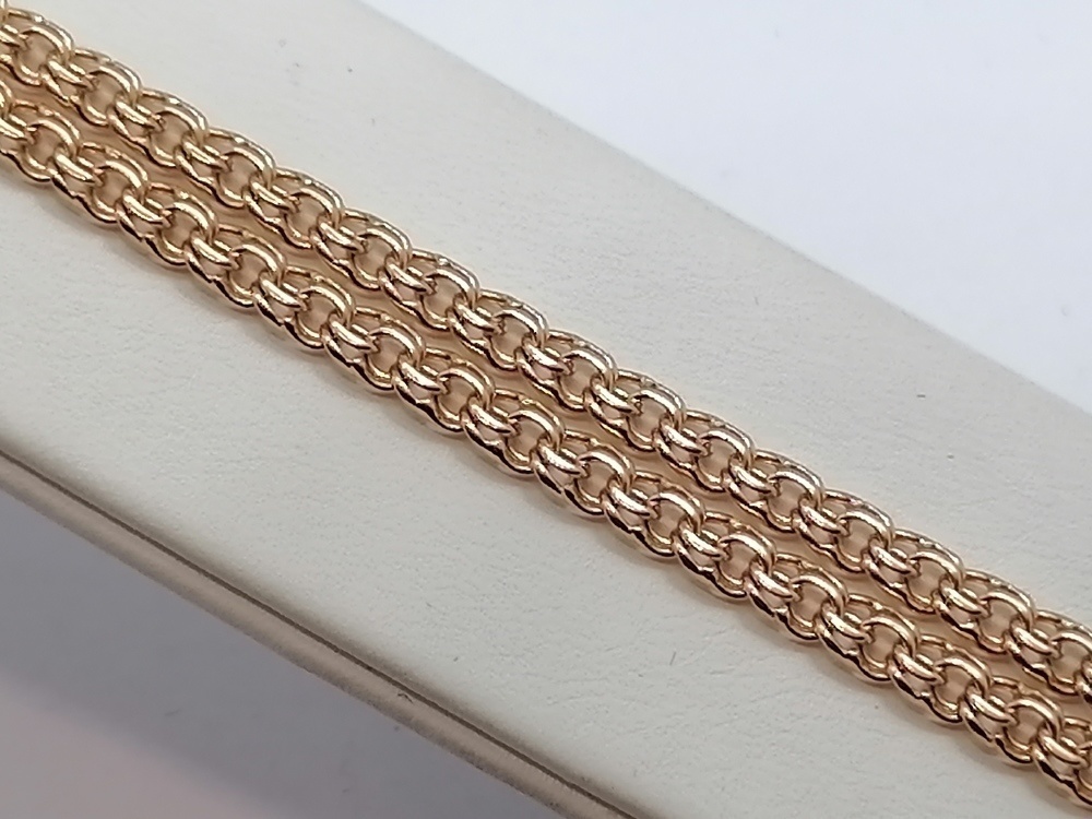 ЦЛБС585 ЦЕПЬ ПОЛНОВЕСНАЯ Бисмарк (Au 585)