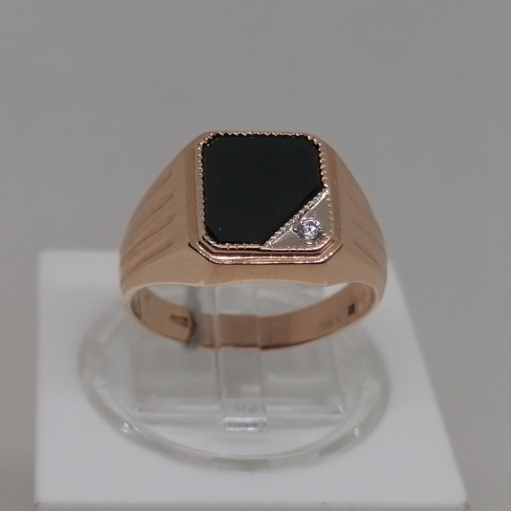 ПЕЧКМИ585 ПЕЧАТКА С КАМНЯМИ (Au 585)