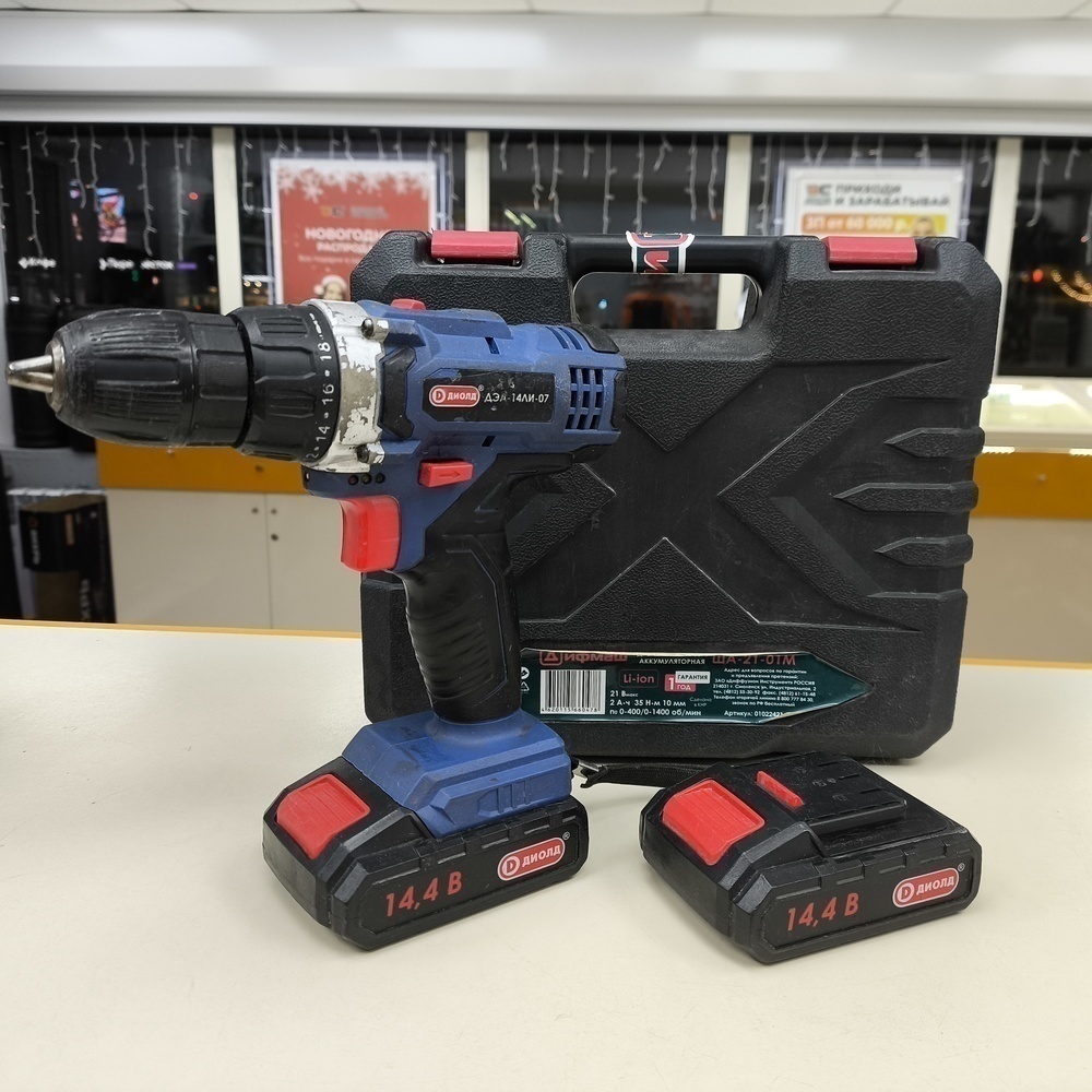 Шуруповерт Диолд ДЭА-14ЛИ-07