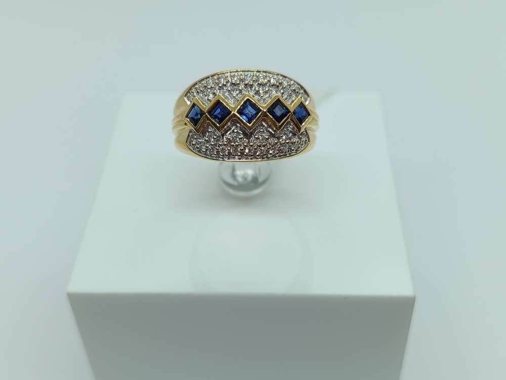 КОЛЬЦО БРИЛЛИАНТ Au 585