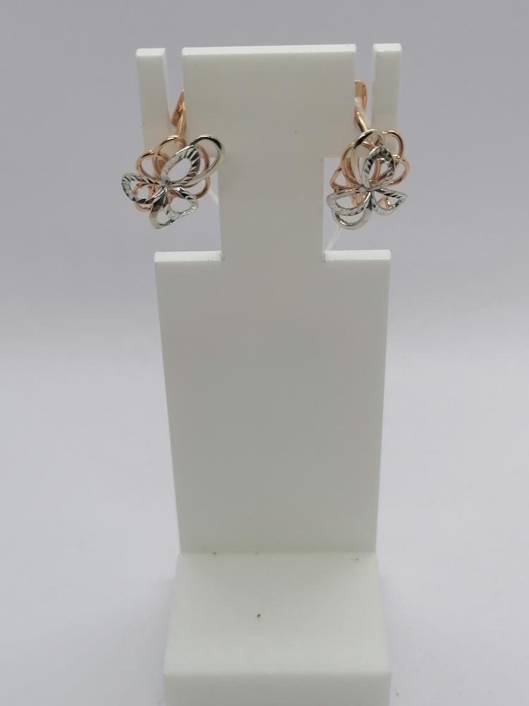 СЕРЬГИ БЕЗ КАМНЯ (Au 585)