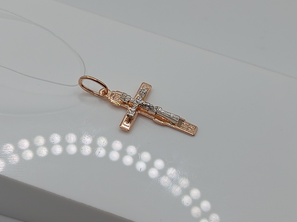 ПОДВЕСКА КРЕСТ (Au 585)