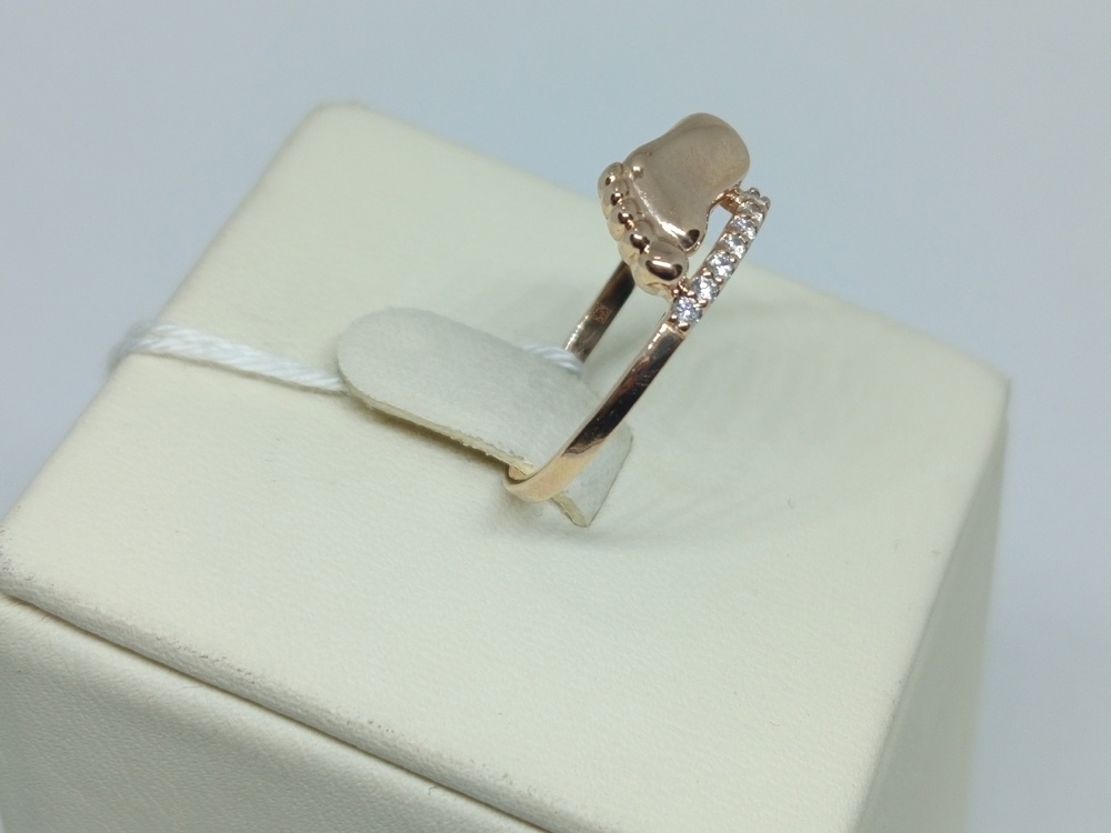 КОЛКМИ585 КОЛЬЦО С КАМНЯМИ (Au 585)