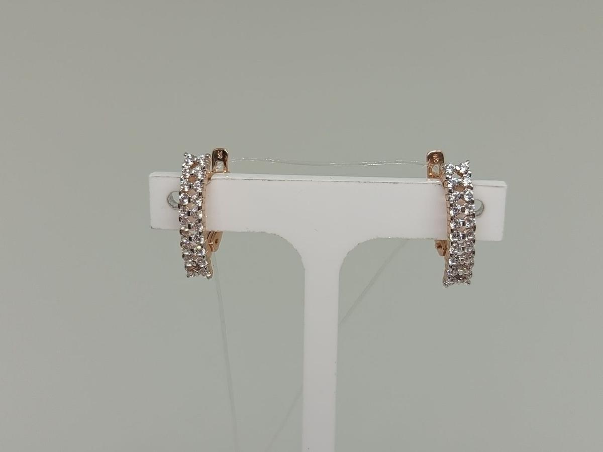 СЕРЬГИ С КАМНЯМИ (Au 585)