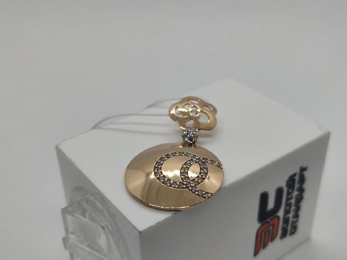 ПОДВЕСКА С КАМНЯМИ (Au 585)