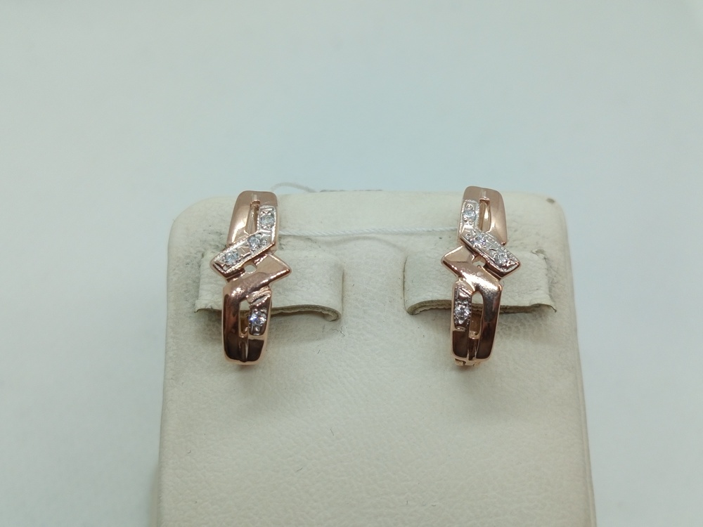 СЕРЬГИ С КАМНЯМИ (Au 585)