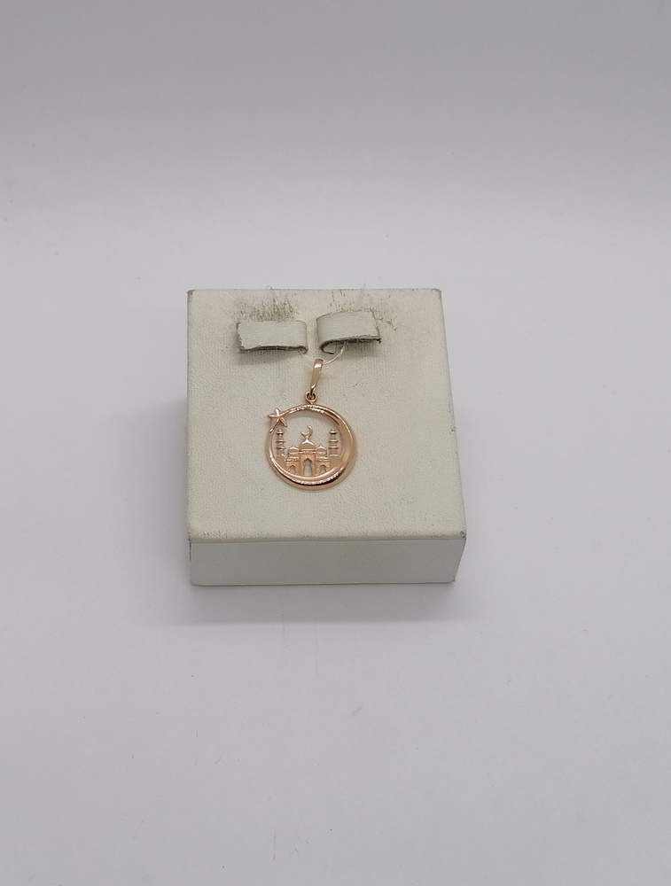 ПОДВЕСКА МЕЧЕТЬ без камня (Au 585)