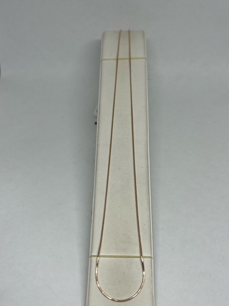 НЦ 12-078 ЦЕПЬ ПОЛНОВЕСНАЯ Жгут(снейк) (Au 585)