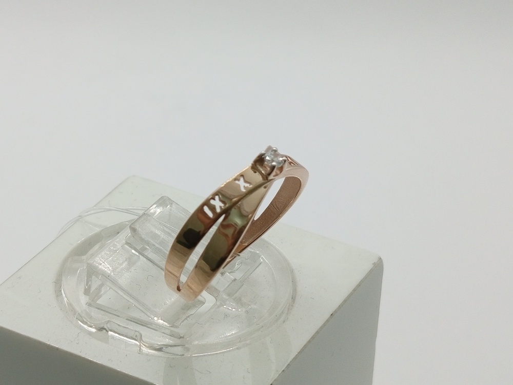 КОЛЬЦО С КАМНЕМ (Au 585)