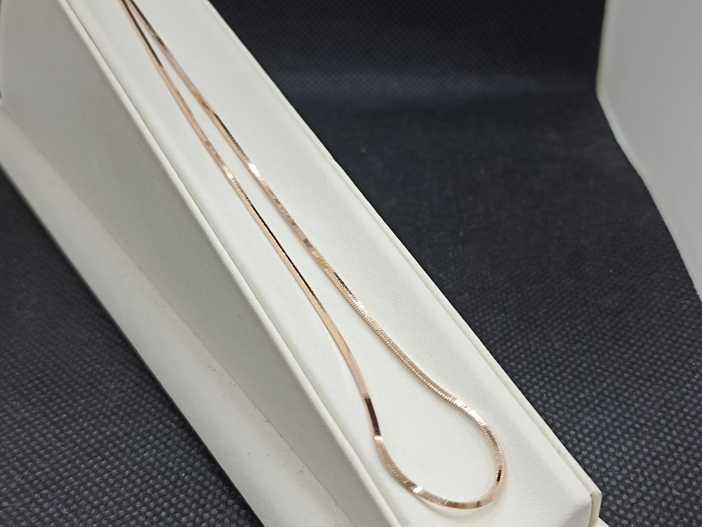 ЦЕПЬ ПОЛНОВЕСНАЯ Жгут(снейк) (Au 585)