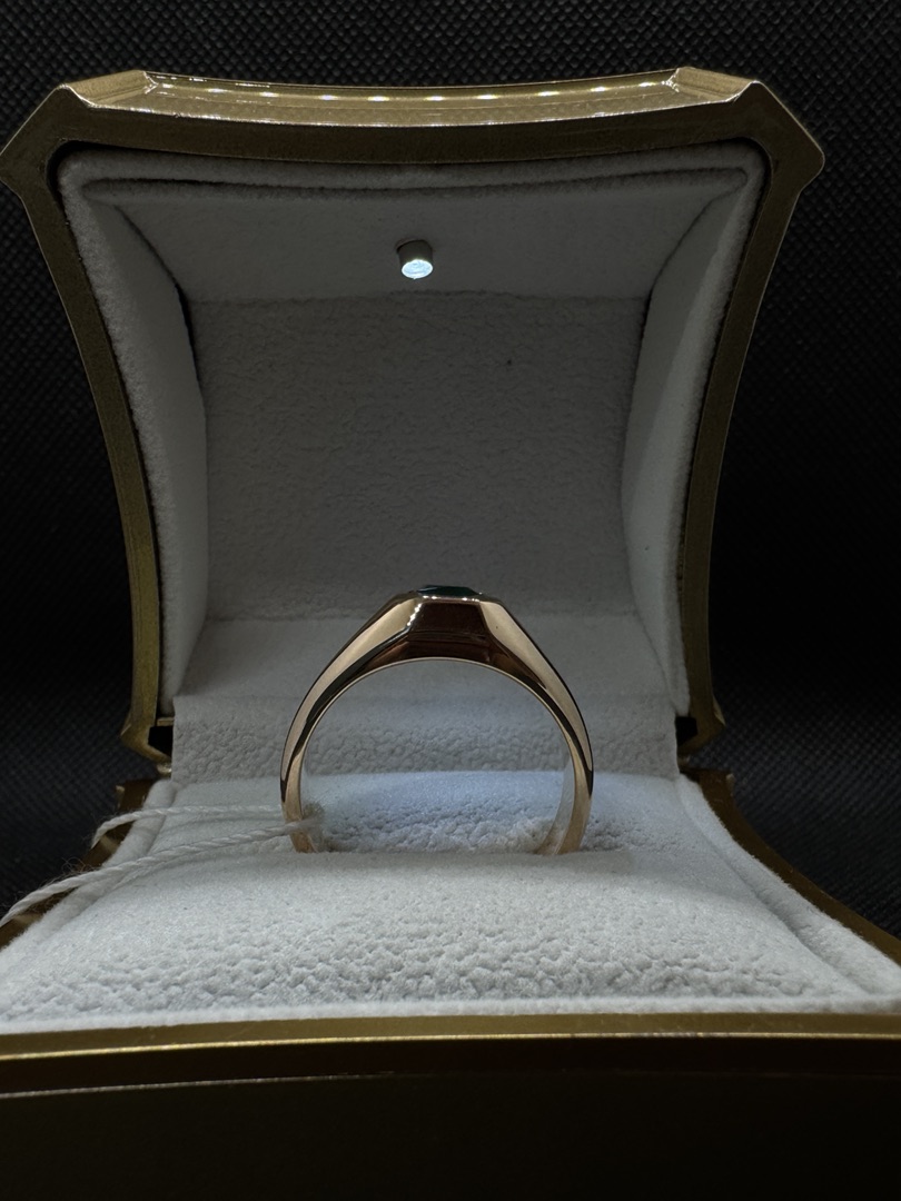 КОЛЬЦО ПЕЧАТКА с камнем (Au 585)