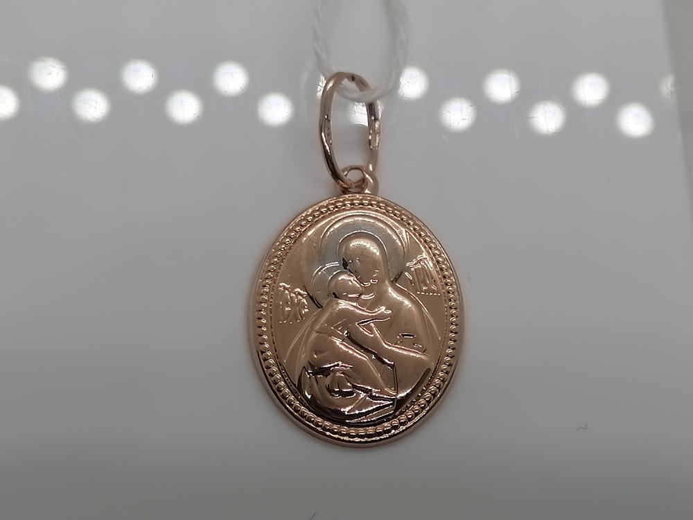 ПОДИБК585 ПОДВЕСКА ИКОНА БЕЗ КАМНЯ (Au 585)