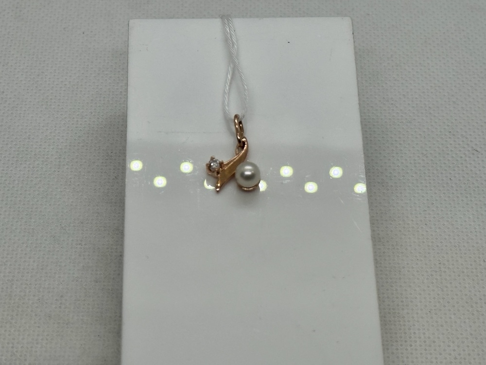 ПОДКМИ585 ПОДВЕСКА С КАМНЯМИ (Au 585)