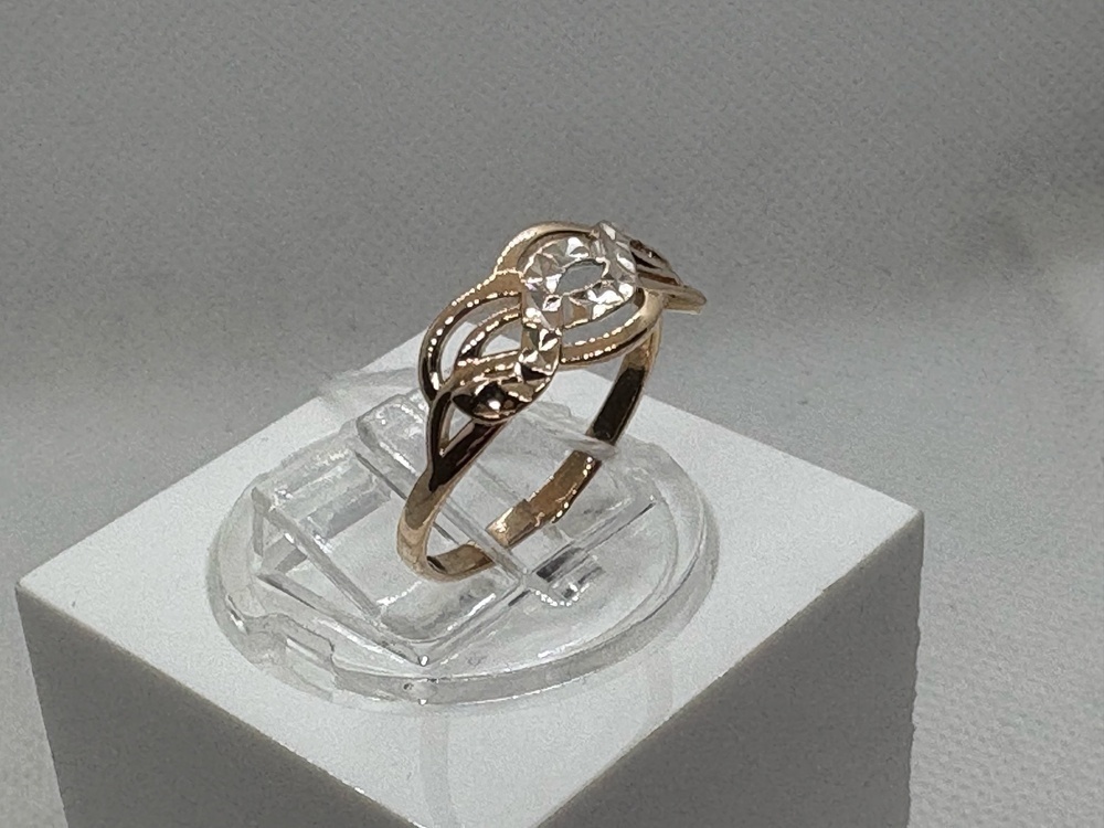 КОЛБКМ585 КОЛЬЦО БЕЗ КАМНЯ (Au 585)