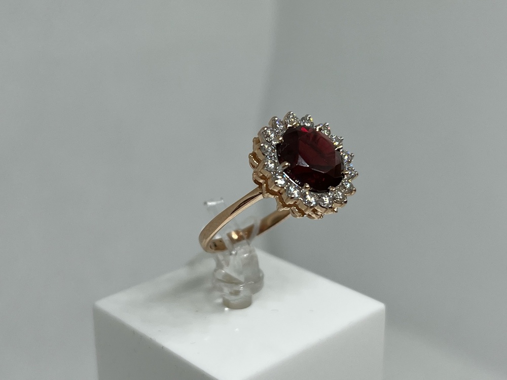 КОЛЬЦО БРИЛЛИАНТ Au 585