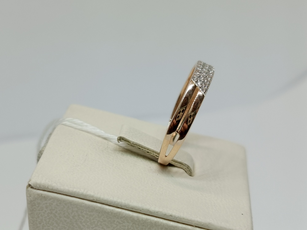 КОЛКМИ585 КОЛЬЦО С КАМНЯМИ (Au 585)