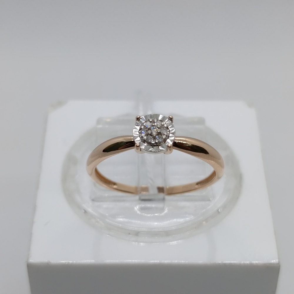 КОЛЬЦО БРИЛЛИАНТ Au 585