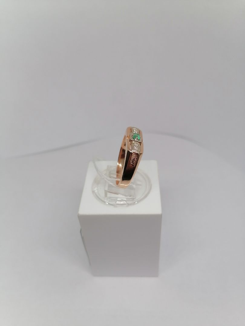 ПЕЧАТКА С КАМНЯМИ (Au 585)