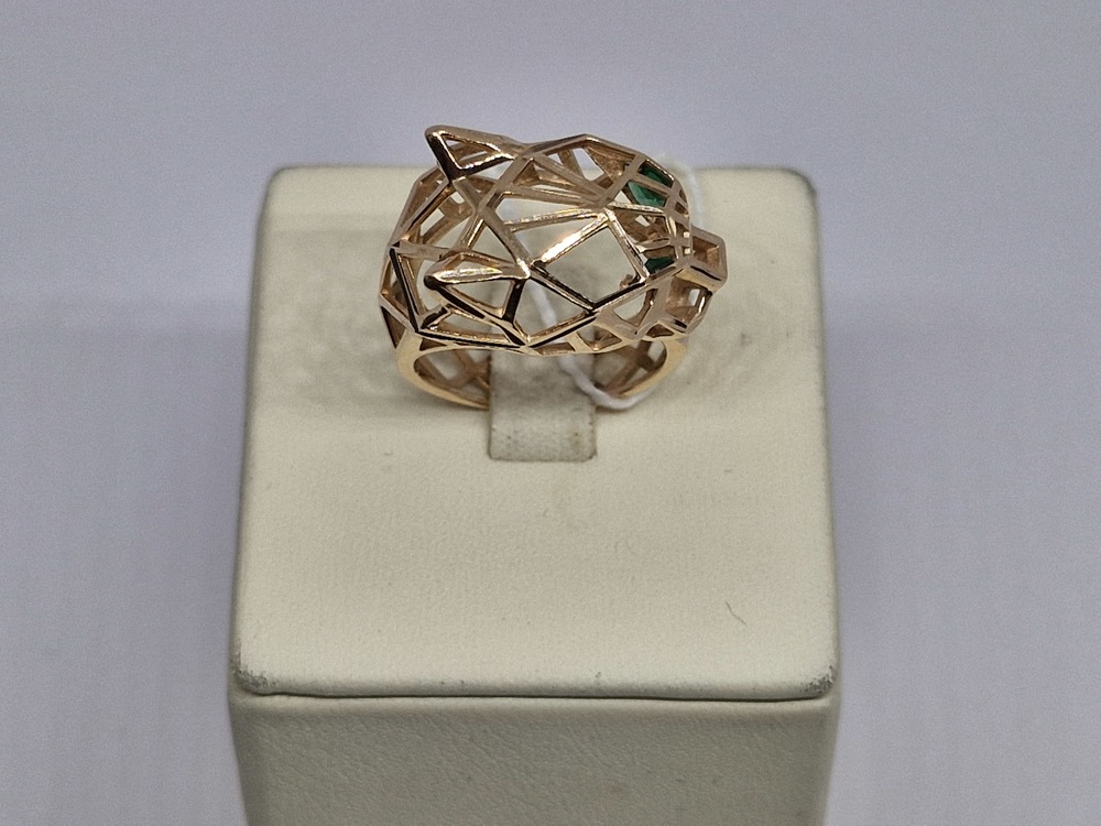 КОЛКМИ585 КОЛЬЦО С КАМНЯМИ (Au 585)