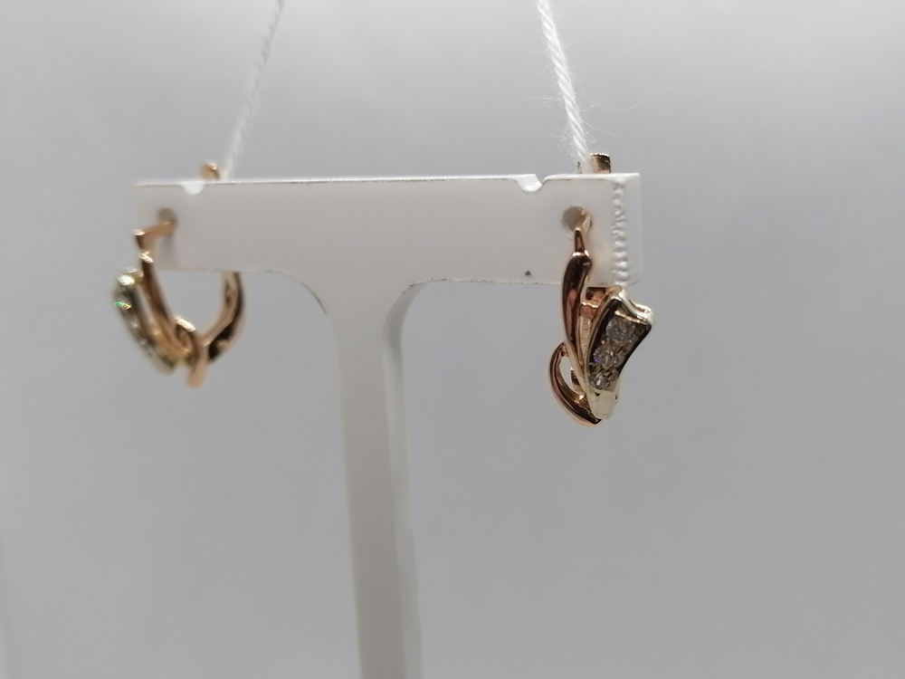 СЕРЬГИ С КАМНЯМИ (Au 585)