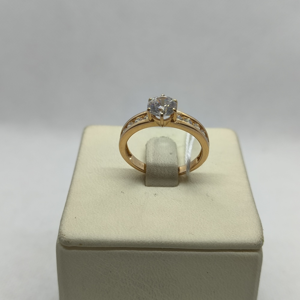 КОЛКМИ585 КОЛЬЦО С КАМНЯМИ (Au 585)