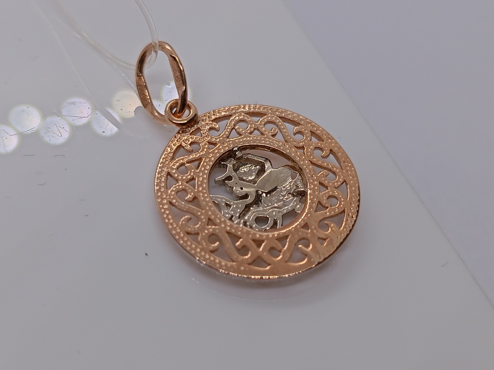 ПОДВЕСКА ЗНАК ЗОДИАКА КОЗЕРОГ (Au 585)