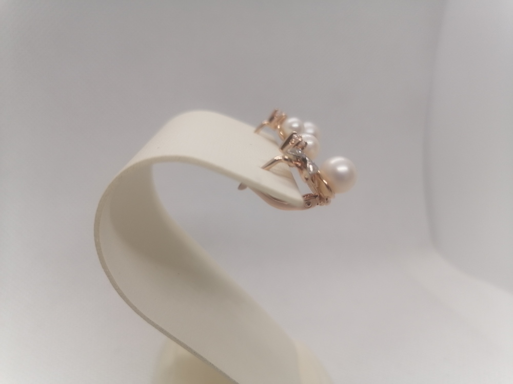 СЕРЬГИ С КАМНЯМИ (Au 585)