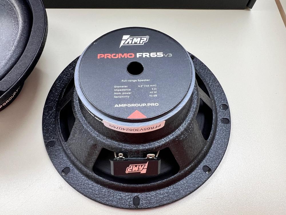 Автоакустика передняя AMP PROMO FR65 v3