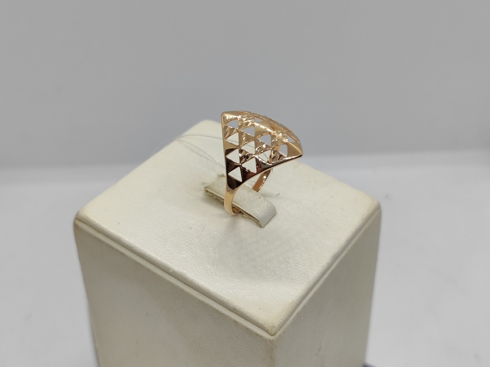 10583а КОЛЬЦО БЕЗ КАМНЯ (Au 585)