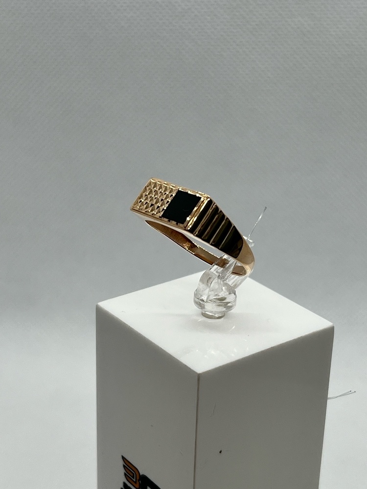 К11217783 КОЛЬЦО ПЕЧАТКА с камнем (Au 585)