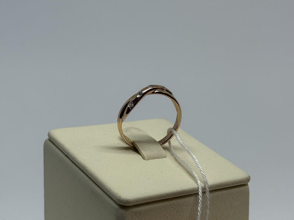 КОЛКМИ585 КОЛЬЦО С КАМНЯМИ (Au 585)