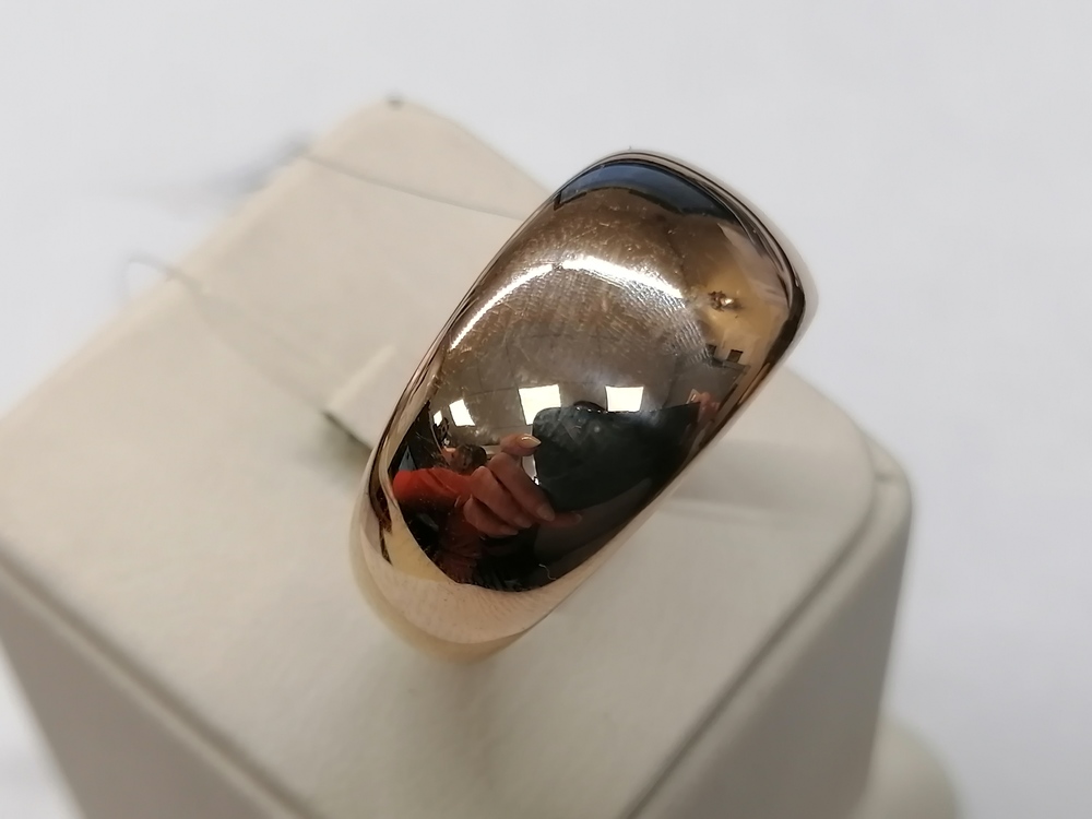 08-108713 КОЛЬЦО БЕЗ КАМНЯ (Au 585)