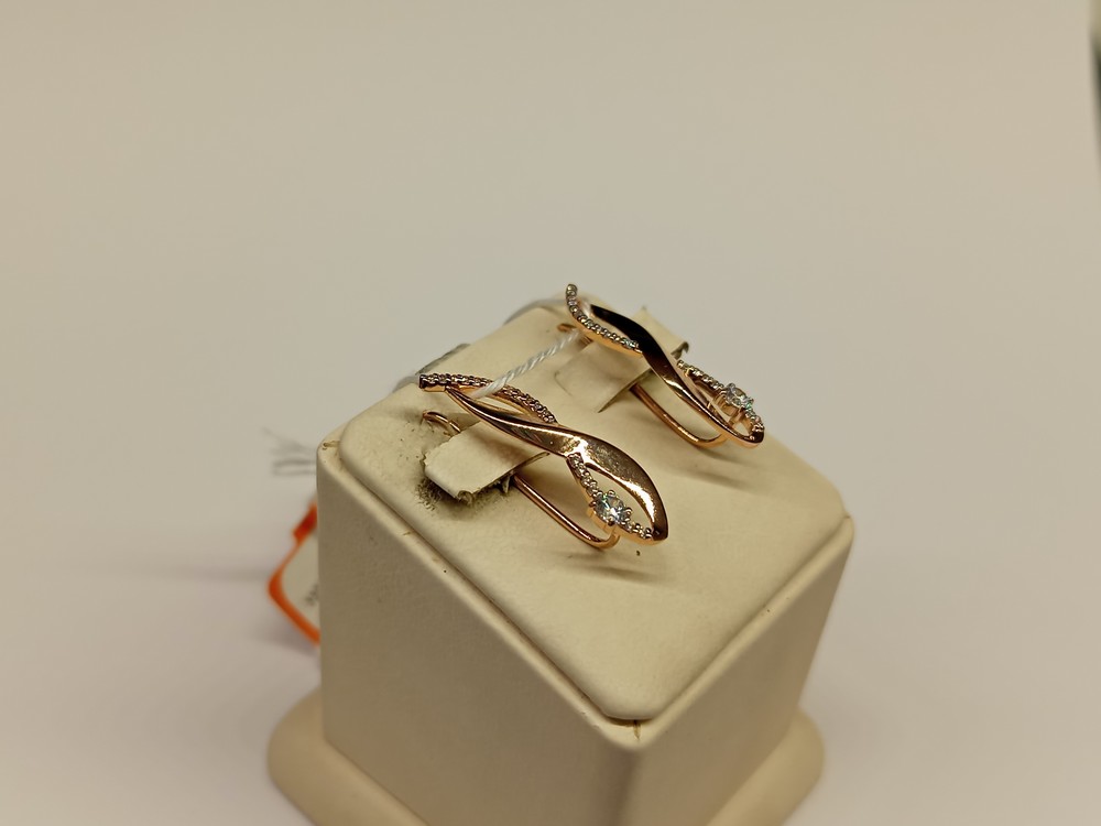 С СЕРЬГИ КАФФЫ (Au 585)