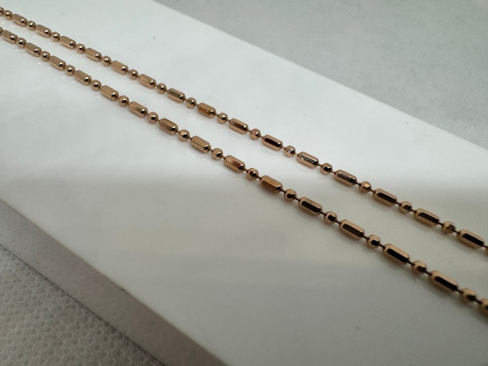 ЦЛПА585 ЦЕПЬ ПОЛНОВЕСНАЯ Перлина (Au 585)