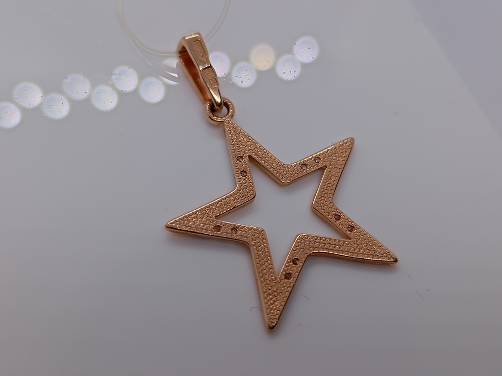 ПОДВЕСКА С КАМНЯМИ (Au 585)