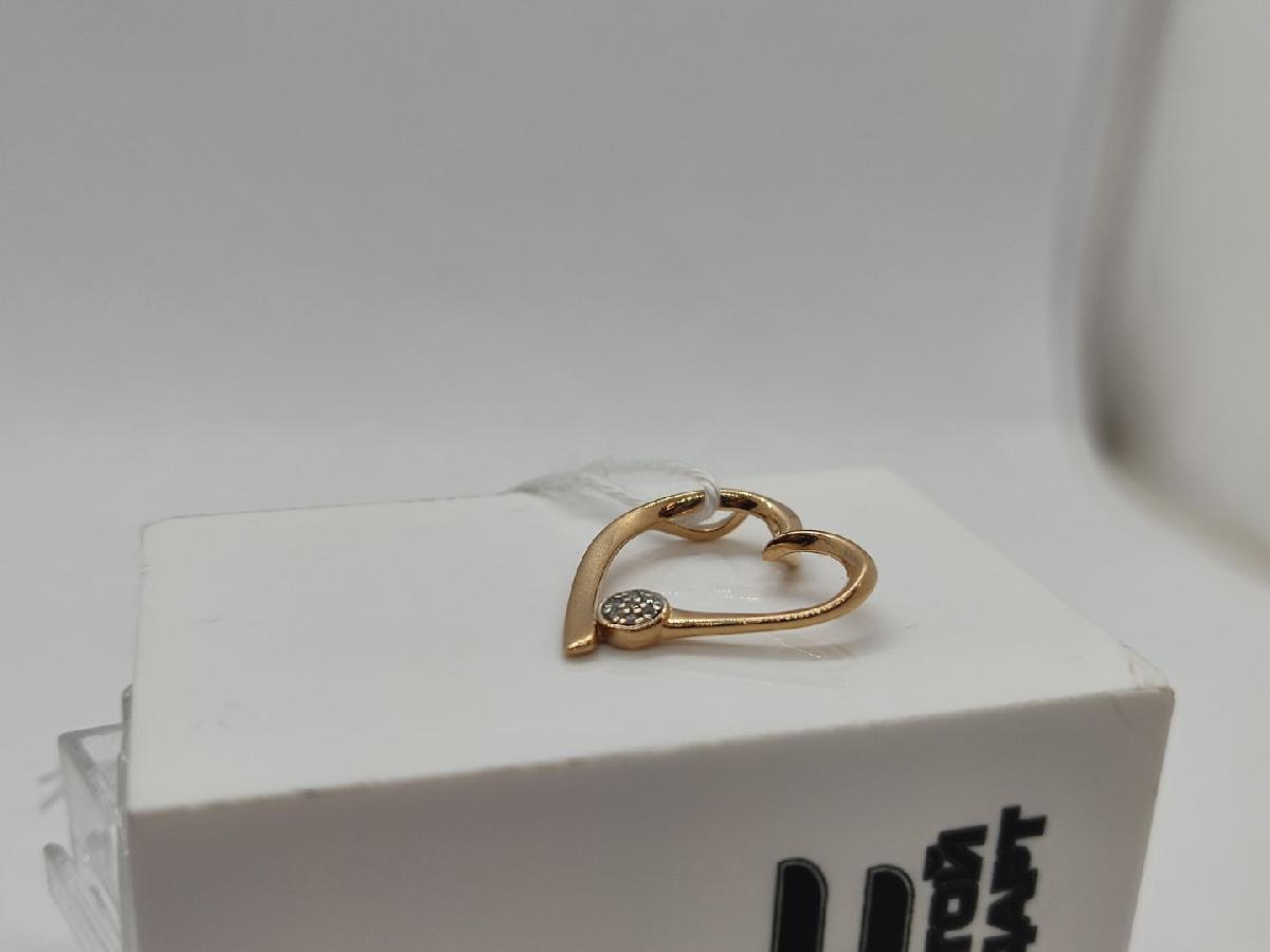 ПОДКМИ585 ПОДВЕСКА С КАМНЯМИ (Au 585)