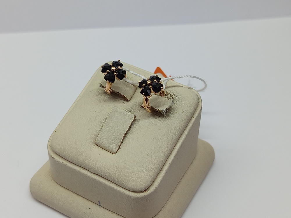 СЕРЬГИ С КАМНЯМИ (Au 585)