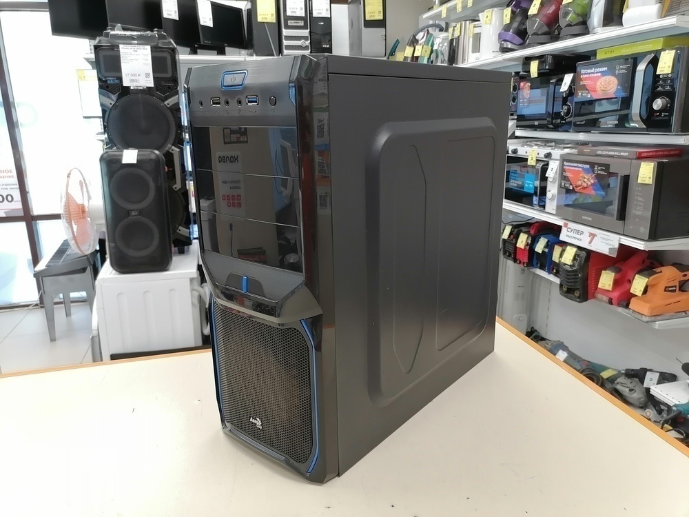 Системный блок Aero Cool; Ryzen 3 2200G, HD Graphics, 8 Гб, 256 Гб, Нет
