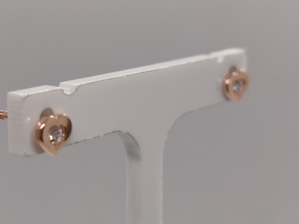 СПУС585 СЕРЬГИ ПУСЕТЫ (Au 585)