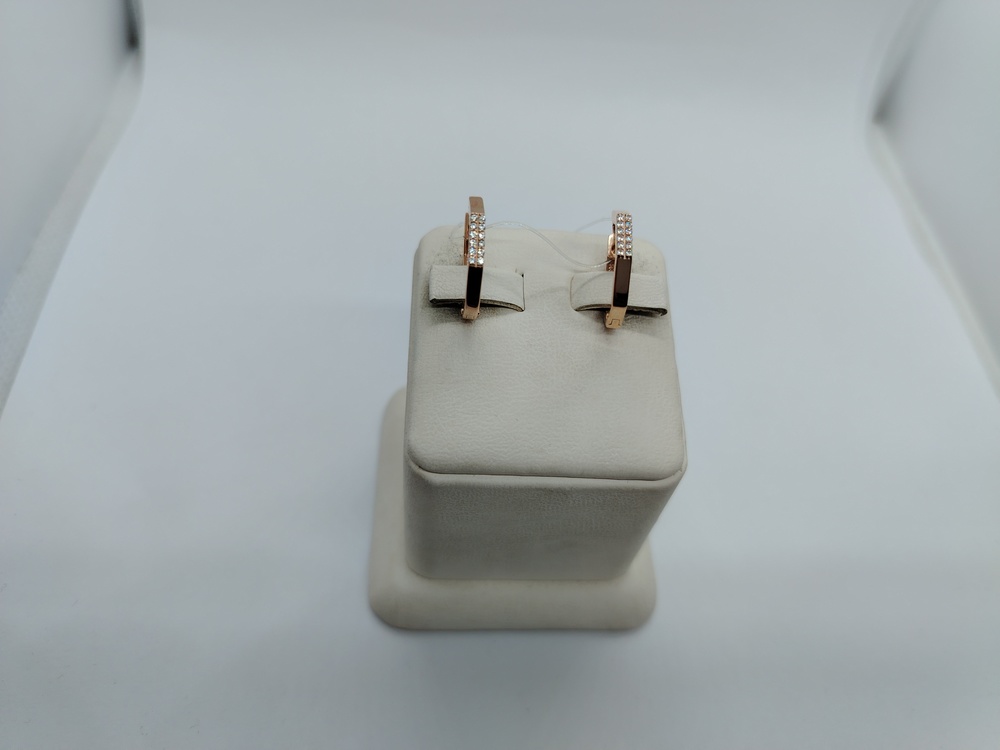 СЕРЬГИ С КАМНЯМИ (Au 585)