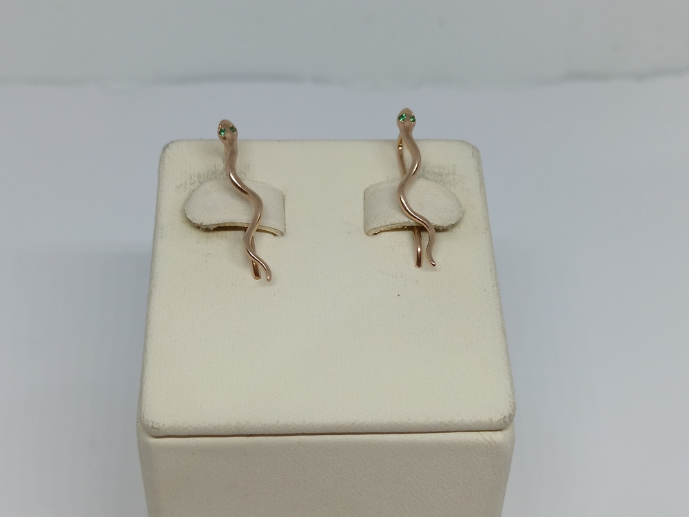 С СЕРЬГИ КАФФЫ (Au 585)