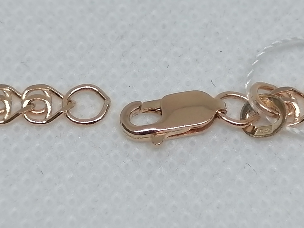 БРАСЛЕТ ПОЛНОВЕСНЫЙ Лав (Au 585)