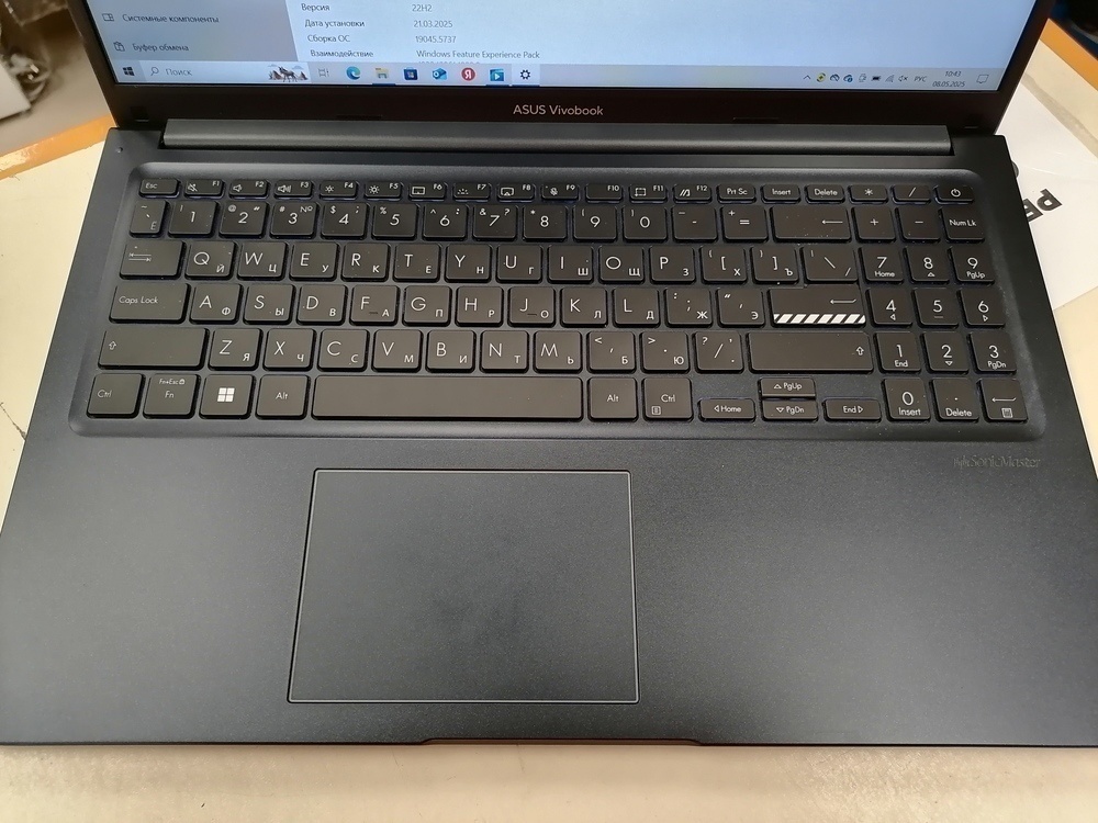 Ноутбук ASUS; Core i3-1215U, Нет, 8 Гб, 480 Гб, Нет