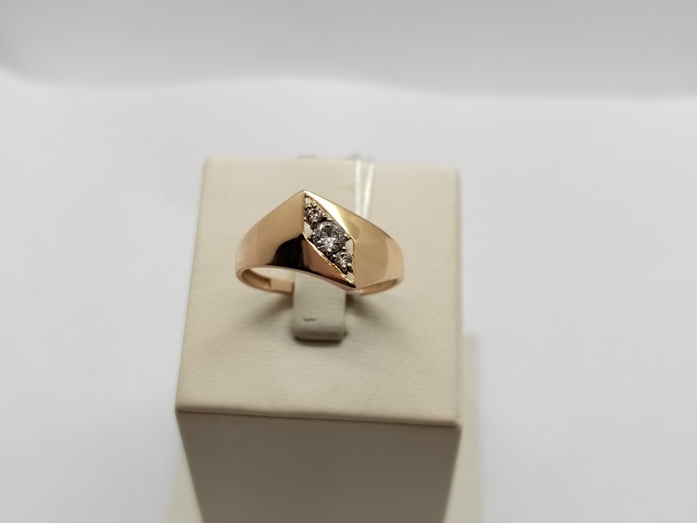 КОЛКМИ585 КОЛЬЦО С КАМНЯМИ (Au 585)