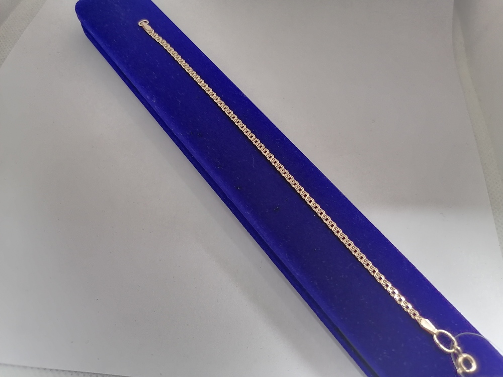 БРАСЛЕТ ПОЛНОВЕСНЫЙ Бисмарк (Au 585)