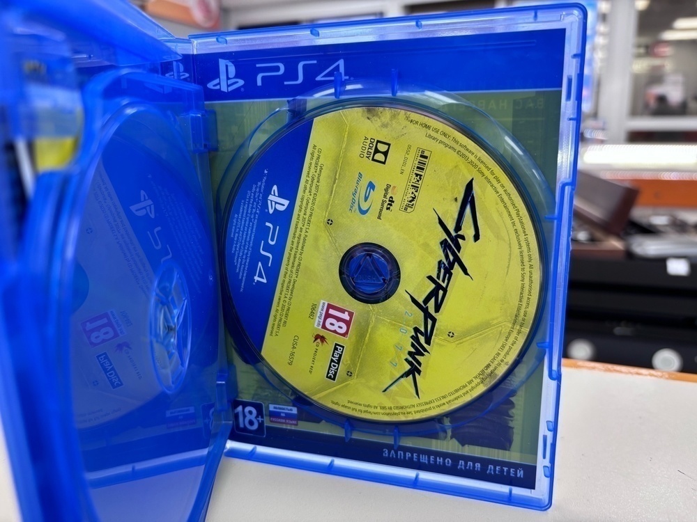 Игра Playstation 4 CyberPunk 2077