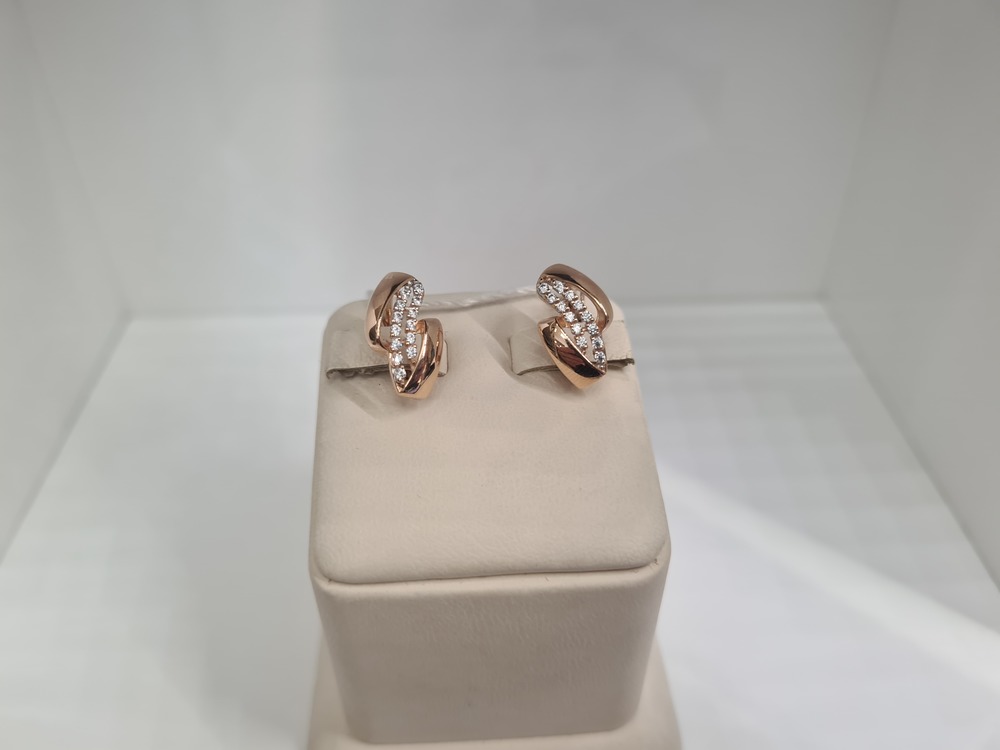 СЕРЬГИ С КАМНЯМИ (Au 585)