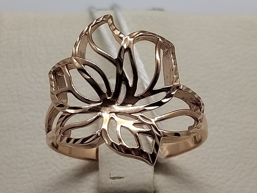 КОЛБКМ585 КОЛЬЦО БЕЗ КАМНЯ (Au 585)