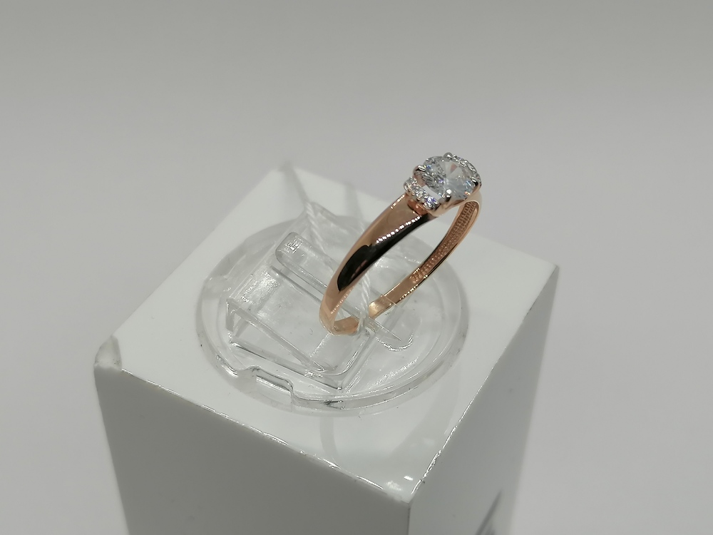 КОЛКМИ585 КОЛЬЦО С КАМНЯМИ (Au 585)
