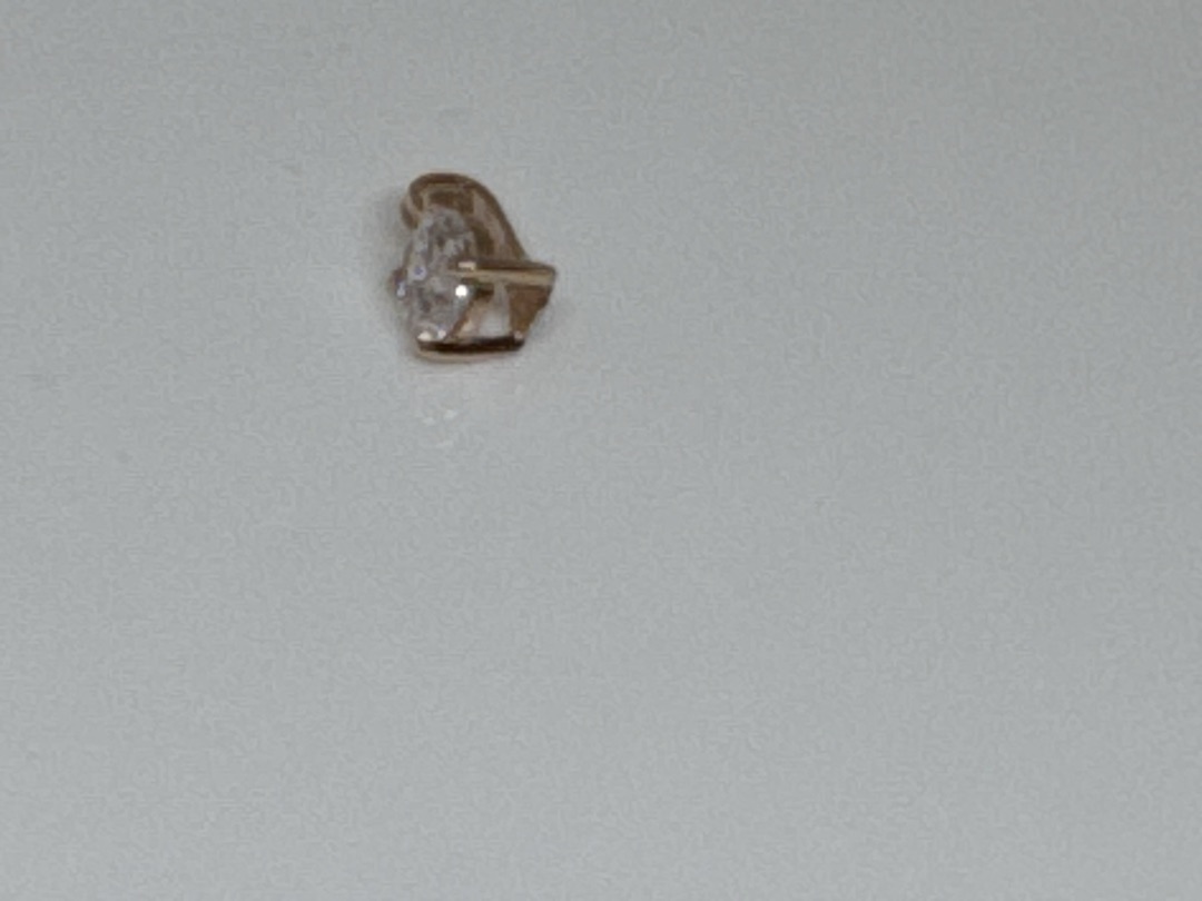 ПОДКМ585 ПОДВЕСКА С КАМНЕМ (Au 585)